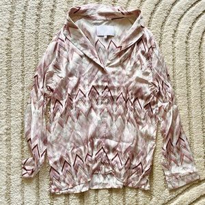 Asceno 100% silk sleep top